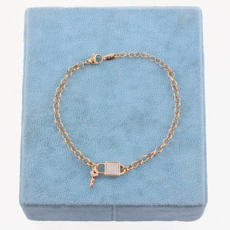 دستبند زنجیری زنانه ژوپینگ مدل AAD873