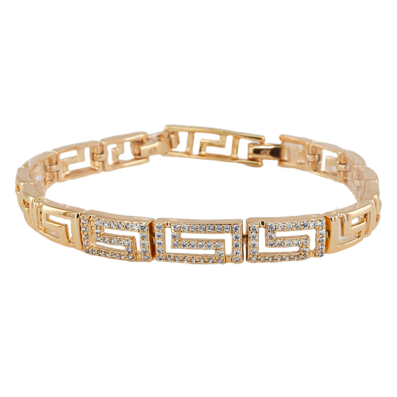 دستبند زنجیری زنانه ژوپینگ مدل AAD890