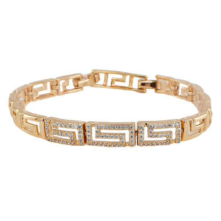 دستبند زنجیری زنانه ژوپینگ مدل AAD890
