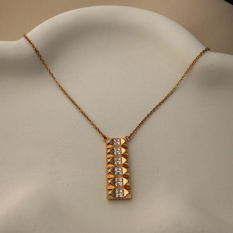 گردنبند زنانه ژوپینگ آویزدار مدل X001023839