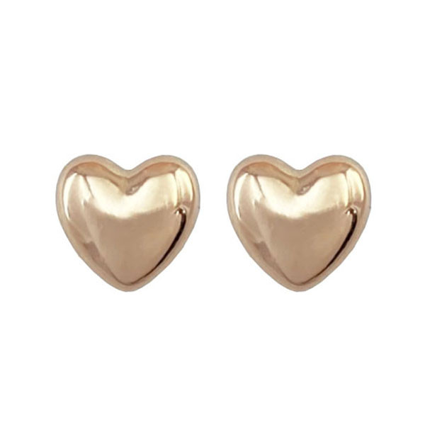 گوشواره میخی زنانه ژوپینگ مدل قلب کد ar 01