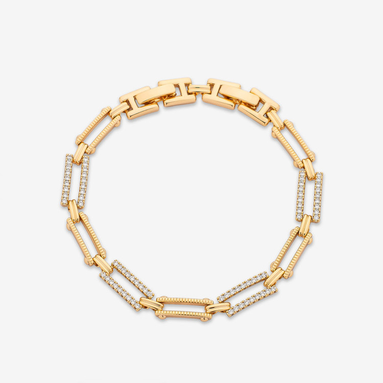 دستبند زنجیری زنانه ژوپینگ مدل X001040014