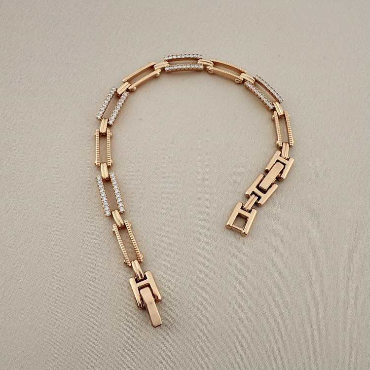 دستبند زنجیری زنانه ژوپینگ مدل X001040014