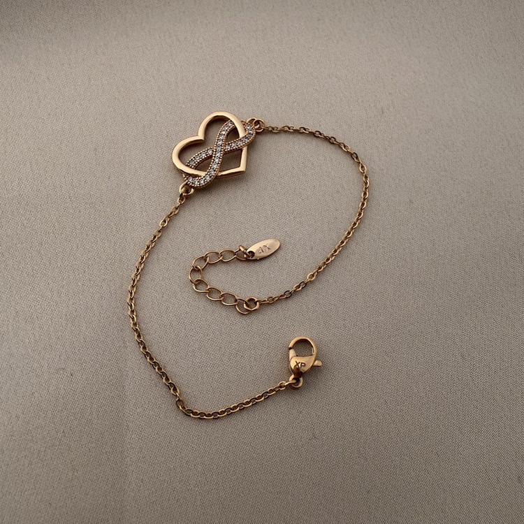 دستبند زنجیری زنانه ژوپینگ مدل X000875942