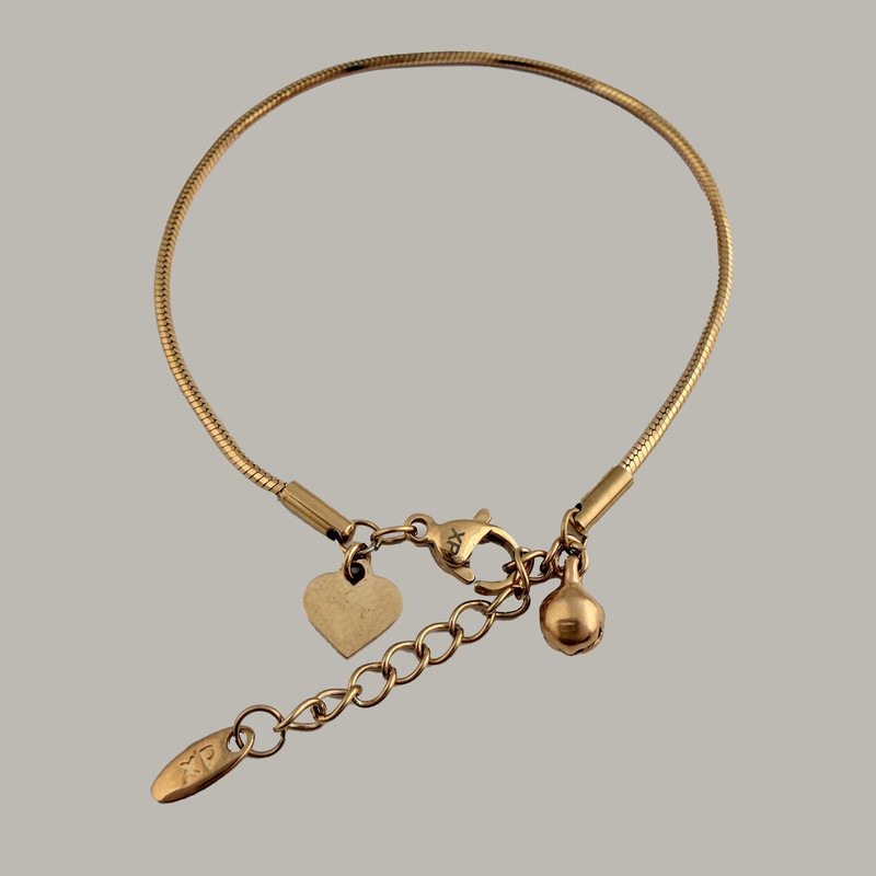 دستبند زنانه ژوپینگ طرح ماری گرد مدل X0001020