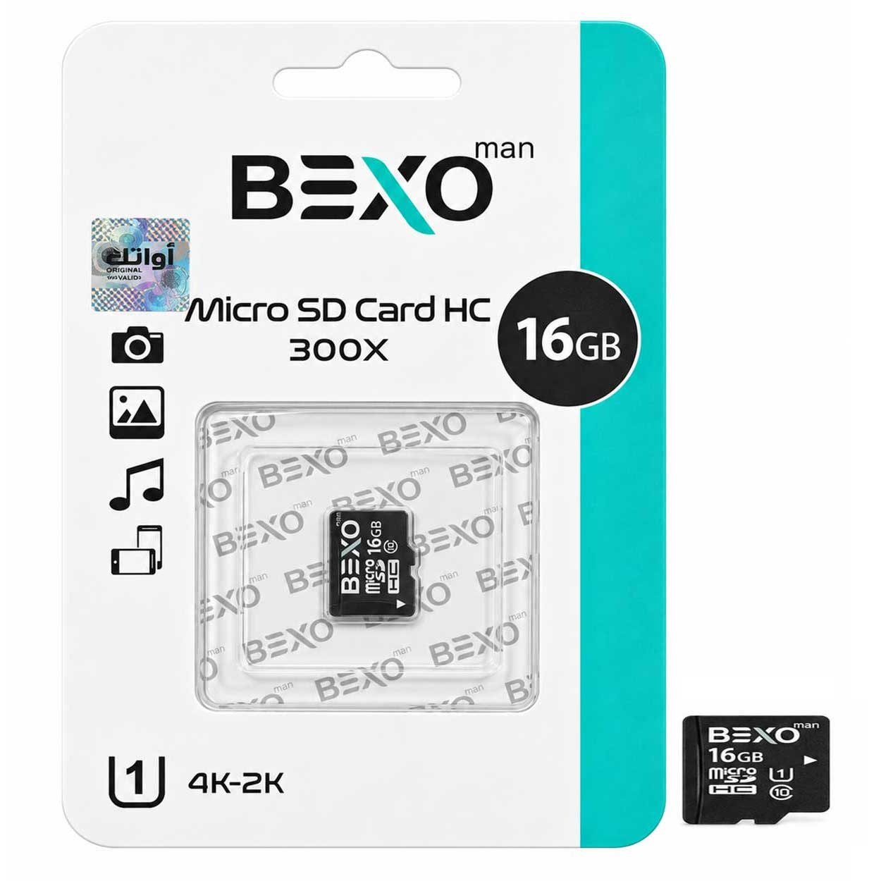 مموری کارت BEXO U1 16GB